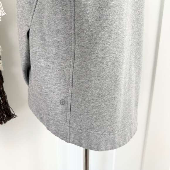 Lululemon Wind Down Zip Up Jacket Heather Grey Sz 4 - Picture 10 of 13